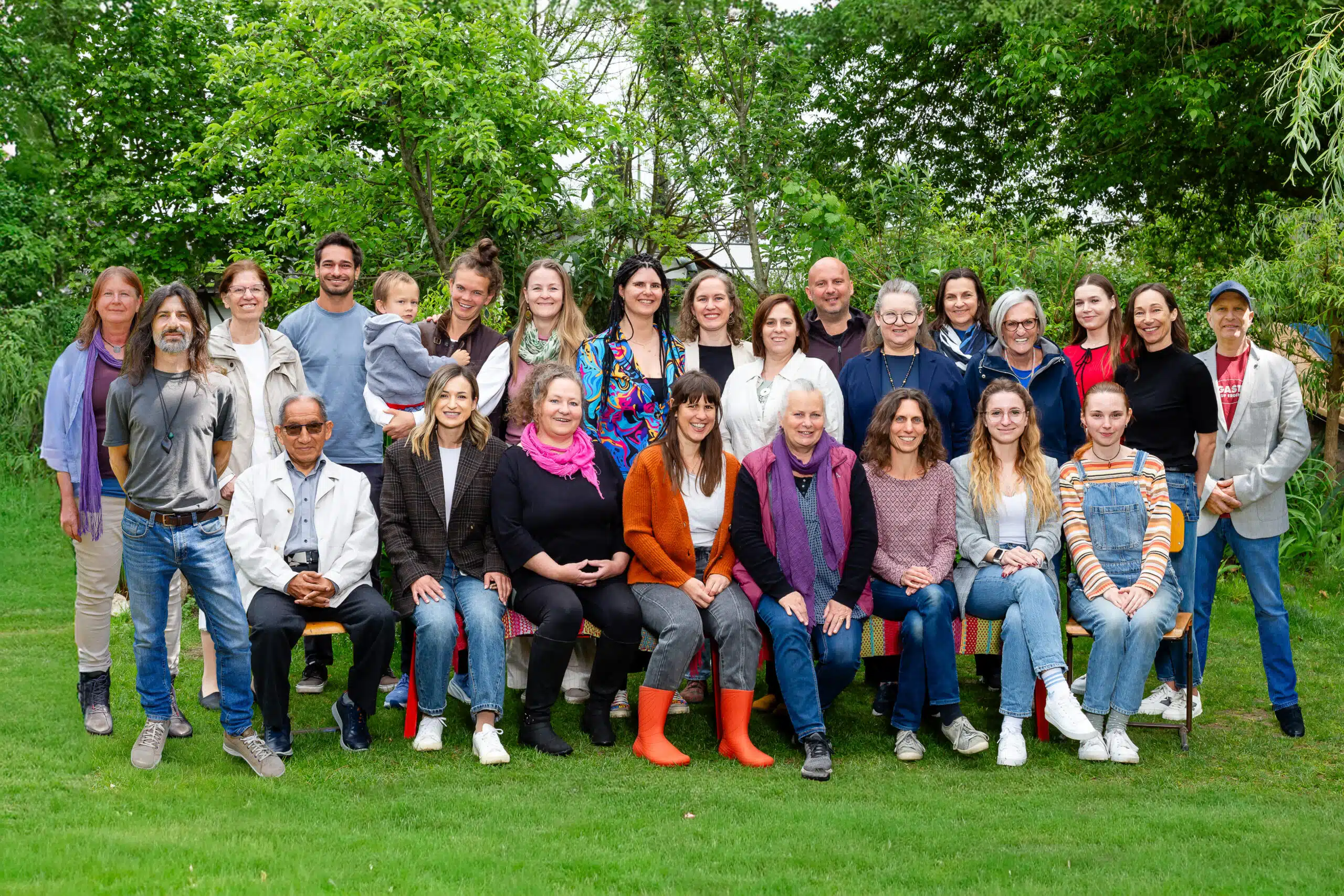 Mitarbeiter:innenteam der Waldorfschule Klagenfurt im Schuljahr 2025/26